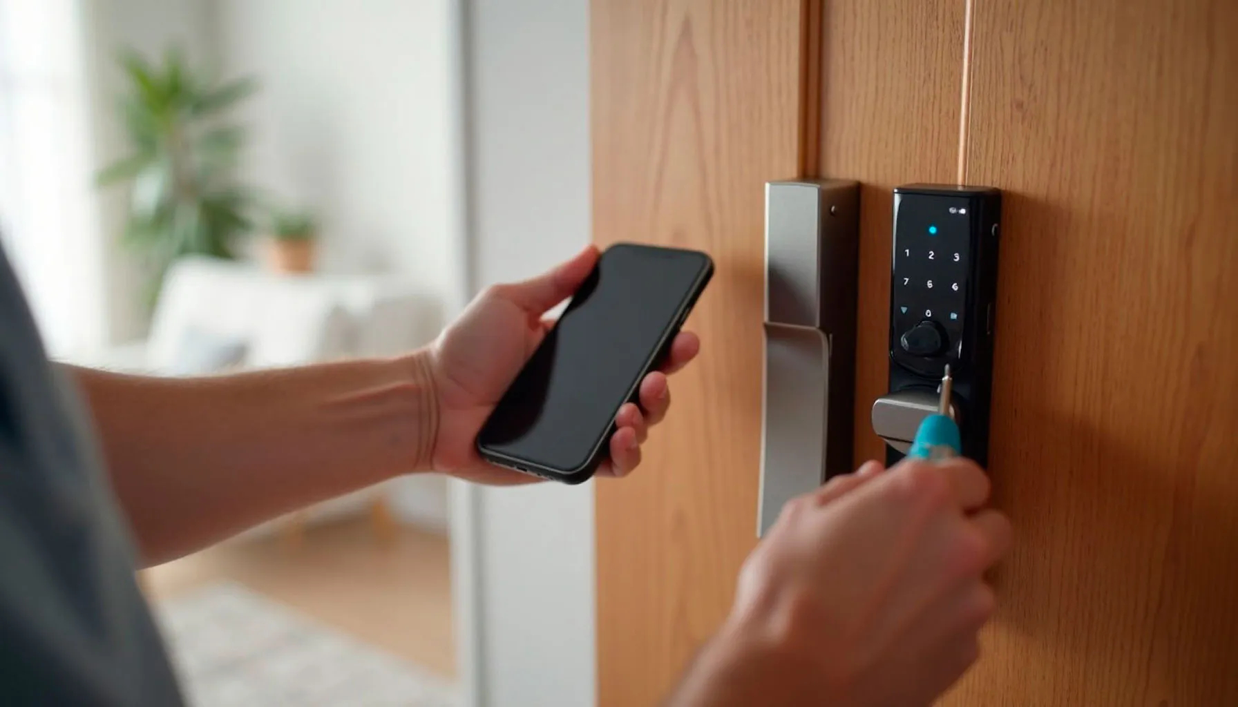 instalacion cerradura inteligente